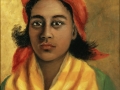 1890-1910 painting "Maggie" by Mary Lyde Hicks Williams